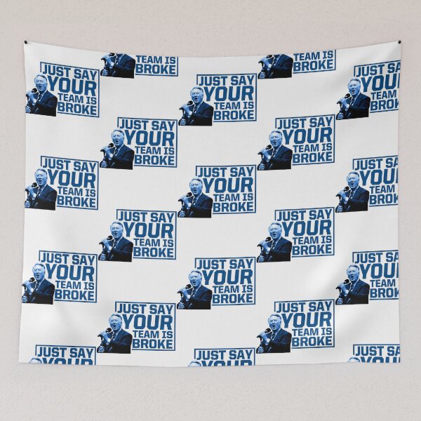 Item preview, Just Say Your Team Is Broke Vin Scully designed and sold by HappyCatholicsd.