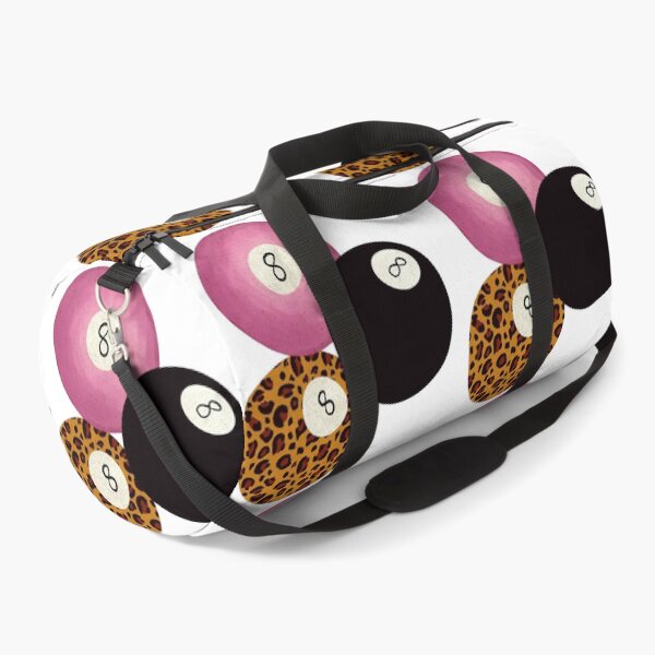 Item preview, Trendy 8 Ball Trio Pink Leopard and Black Aesthetic designed and sold by DigiBlossom.