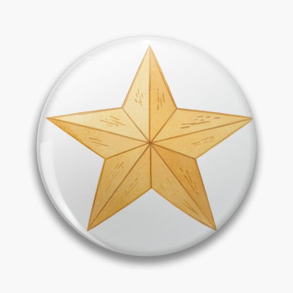 Item preview, Watercolor Classic Golden Celestial Star designed and sold by AlinaMel.