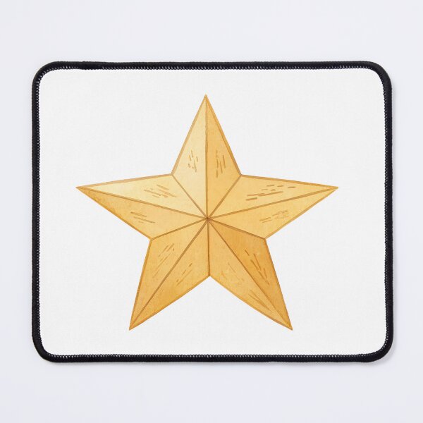 Item preview, Watercolor Classic Golden Celestial Star designed and sold by AlinaMel.