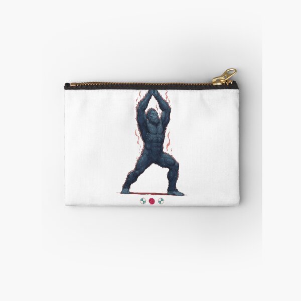 Item preview, Hot Yoga Warrior I – Funny Sasquatch Fitness Design (Virabhadrasana I) designed and sold by Whimsy Trail Co.