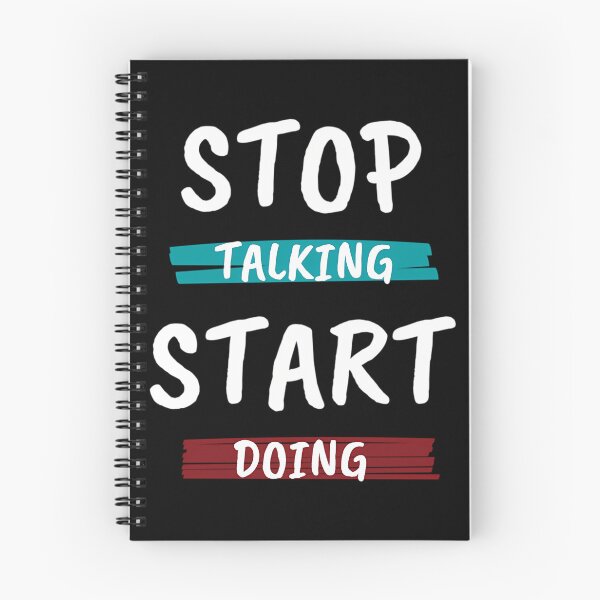 Item preview, Stop Talking Start Doing designed and sold by prandre.