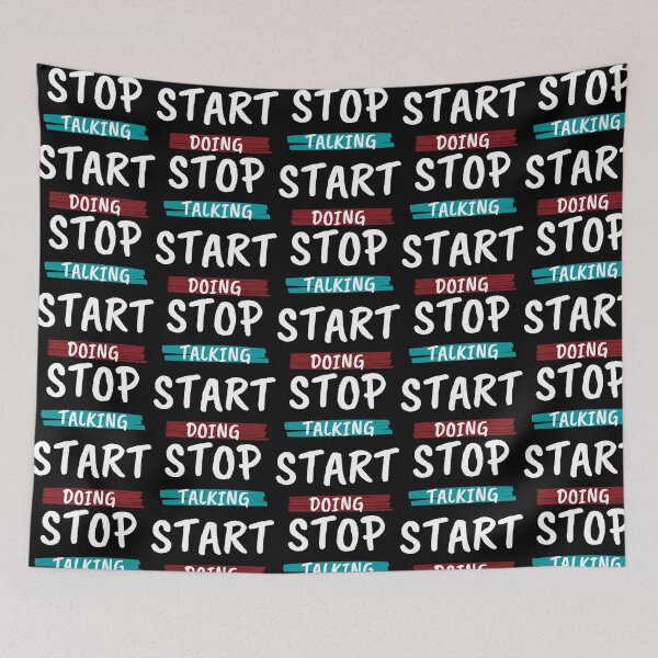 Item preview, Stop Talking Start Doing  designed and sold by prandre.