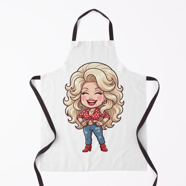 Item preview, Chibi Dolly Parton Cartoon Cute Retro Country Music Queen Nashville Cowgirl Fan    designed and sold by raedattia.