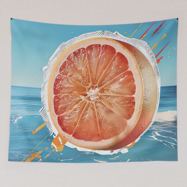 Item preview, Solar Citrus Wave designed and sold by ONYX Pixee.