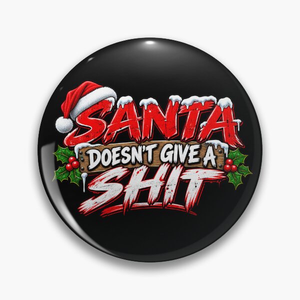 Item preview, Santa Doesnt Give A Shit - Rude But Funny - Christmas Design designed and sold by aventi24.