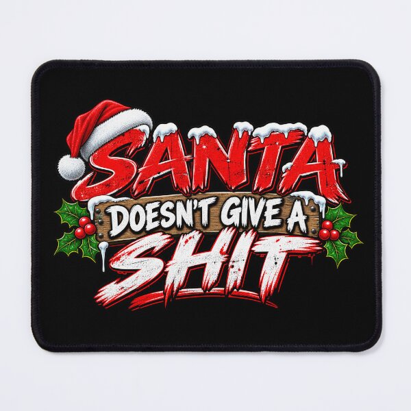 Item preview, Santa Doesnt Give A Shit - Rude But Funny - Christmas Design designed and sold by aventi24.