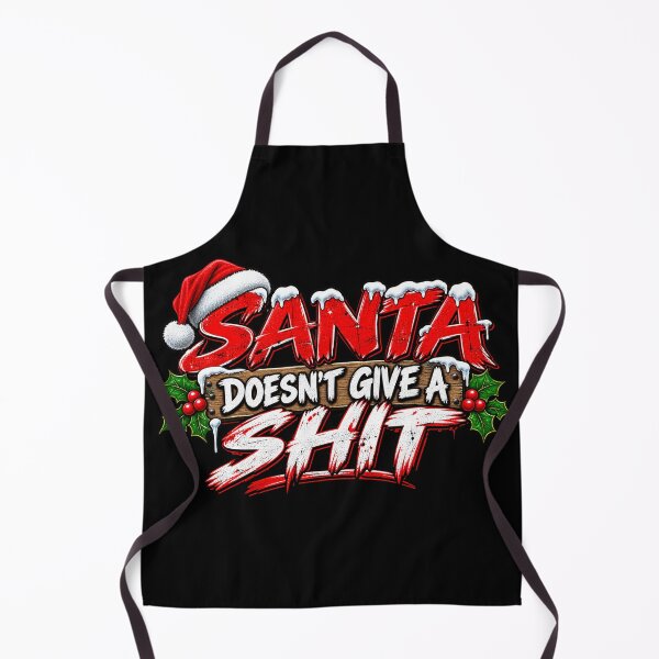 Item preview, Santa Doesnt Give A Shit - Rude But Funny - Christmas Design designed and sold by aventi24.