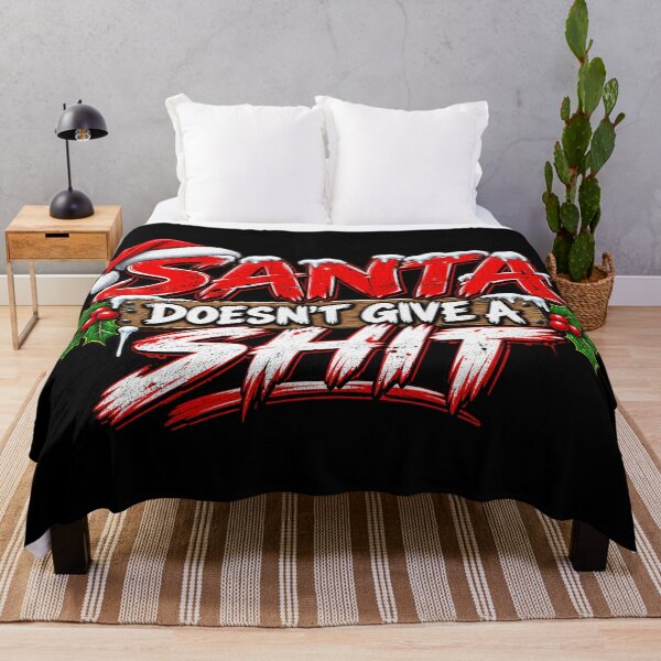 Item preview, Santa Doesnt Give A Shit - Rude But Funny - Christmas Design designed and sold by aventi24.