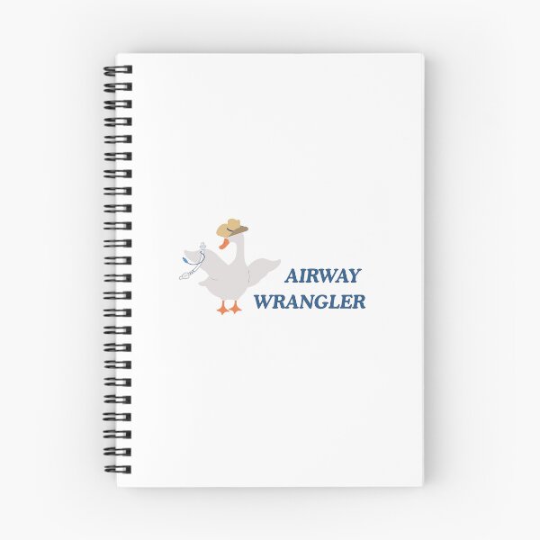 Item preview, Airway Wrangler Goose Sticker designed and sold by UKCoinsShopp.