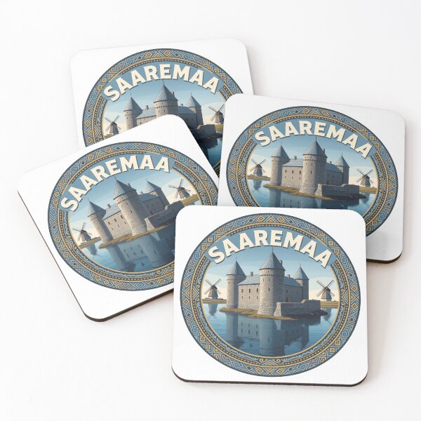 Item preview, Saaremaa Castle Estonia Sticker designed and sold by Imaginarium of Chaos falcon88 .