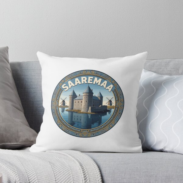 Item preview, Saaremaa Castle Estonia Sticker designed and sold by Imaginarium of Chaos falcon88 .