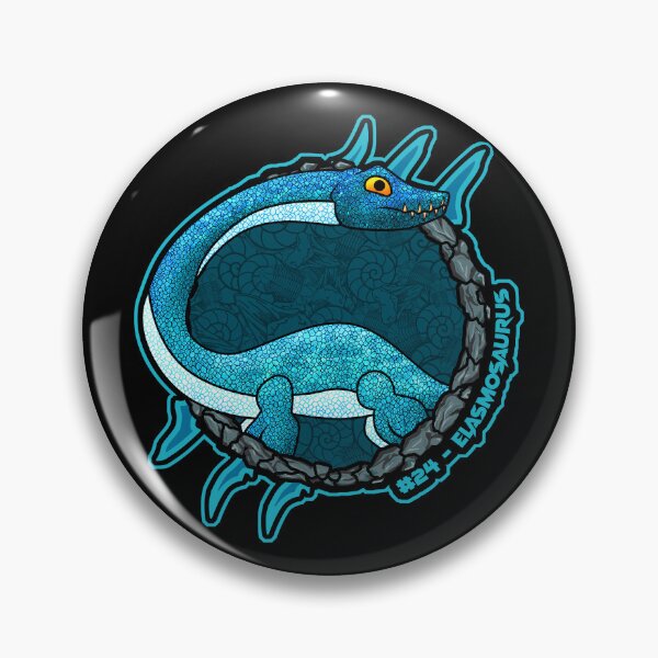 Item preview,  Elasmosaurus | Pocket Dinosaurs #24 | Cute Chibi Plesiosaur Design designed and sold by Grimtech Workshop.