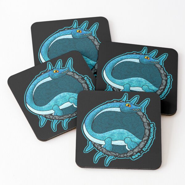 Item preview,  Elasmosaurus | Pocket Dinosaurs #24 | Cute Chibi Plesiosaur Design designed and sold by Grimtech Workshop.