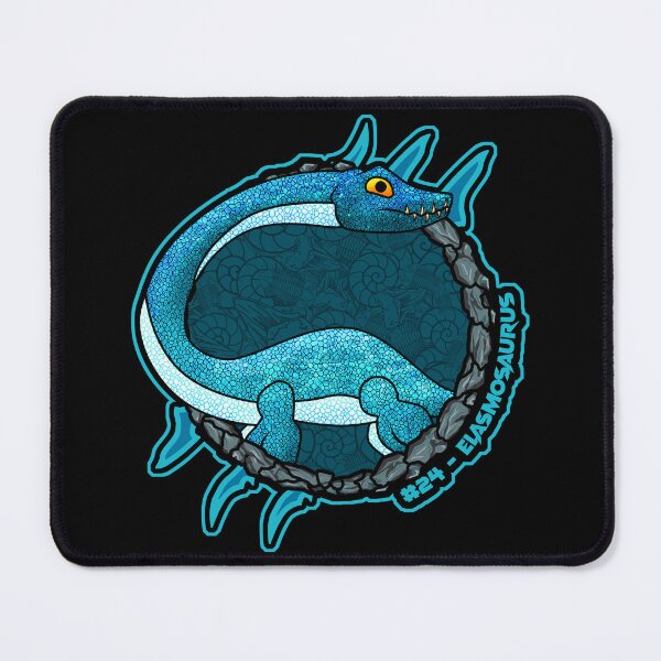 Item preview, Elasmosaurus | Pocket Dinosaurs #24 | Cute Chibi Plesiosaur Design designed and sold by Grimtech Workshop.