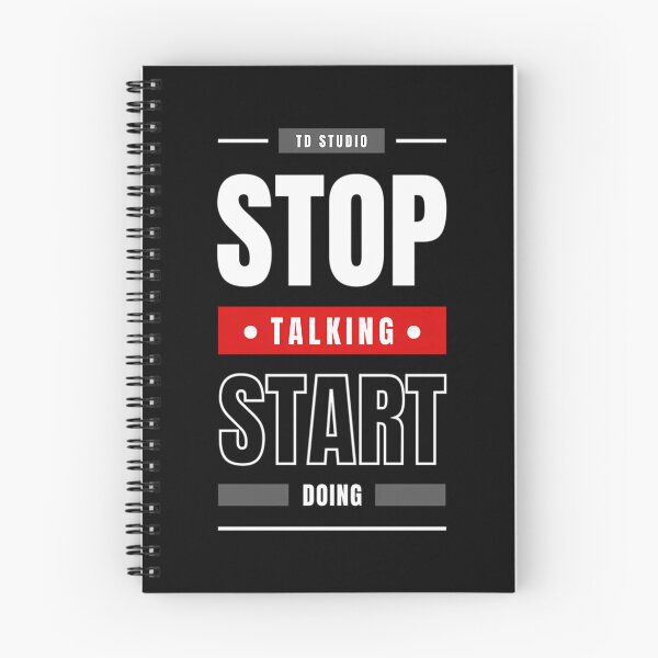 Item preview, Stop Talking Start Doing  designed and sold by prandre.