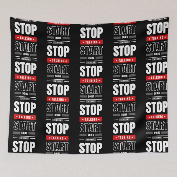 Item preview, Stop Talking Start Doing  designed and sold by prandre.