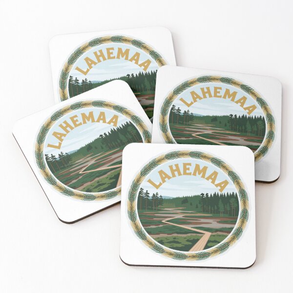 Item preview, Lahemaa Bog Estonia Sticker designed and sold by Imaginarium of Chaos falcon88 .