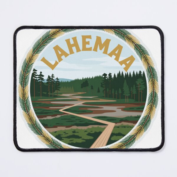 Item preview, Lahemaa Bog Estonia Sticker designed and sold by Imaginarium of Chaos falcon88 .