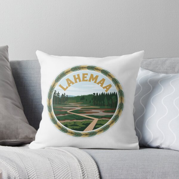 Item preview, Lahemaa Bog Estonia Sticker designed and sold by Imaginarium of Chaos falcon88 .