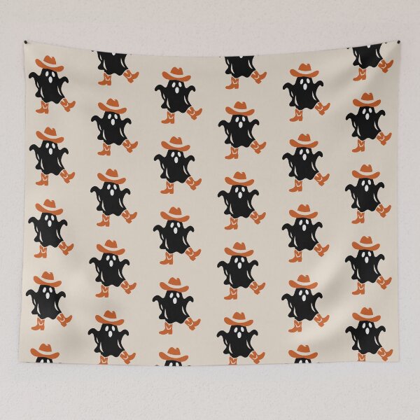 Item preview, Western Cowboy Ghost Spooky Halloween designed and sold by MavtM.