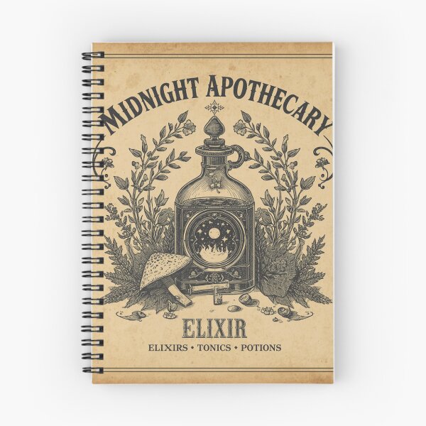 Item preview, Gothic Apothecary Midnight Elixir designed and sold by ChicTrendz.