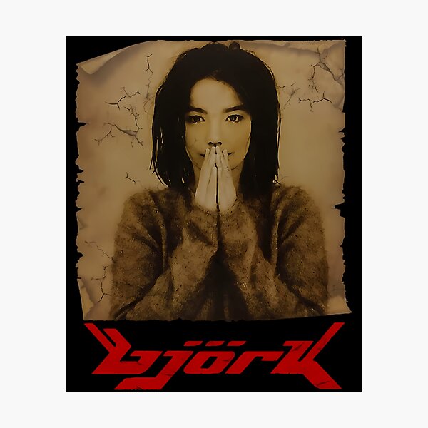 Item preview, Rare Vintage 1993 Bjrk Debut Album Winterland Concert designed and sold by SophieRaynaud.