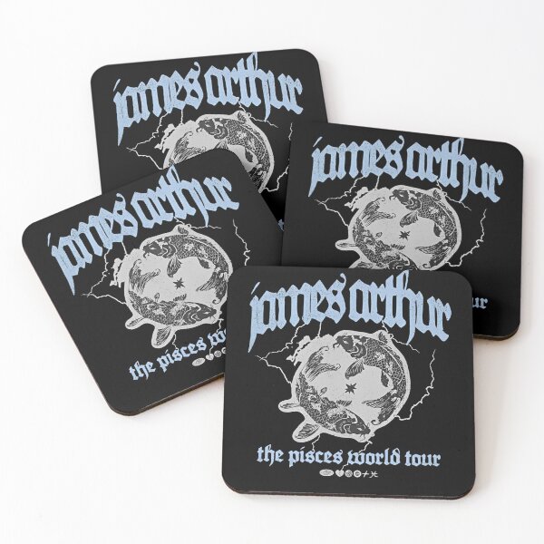 Artikelvorschau, James Arthur The Pisces World Tour Yin Yang Koi-Fisch entworfen und verkauft von Coolshopsea.