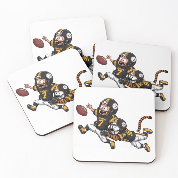 Item preview, Calvin And Hobbes Pittsburgh Football Action Fan designed and sold by DamianRoy88.