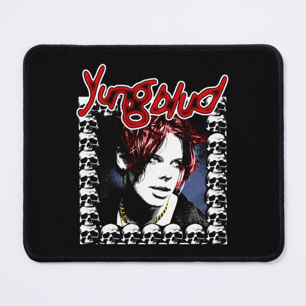 Item preview, Yungblud Skull Framed Rock Musician designed and sold by jifeng.