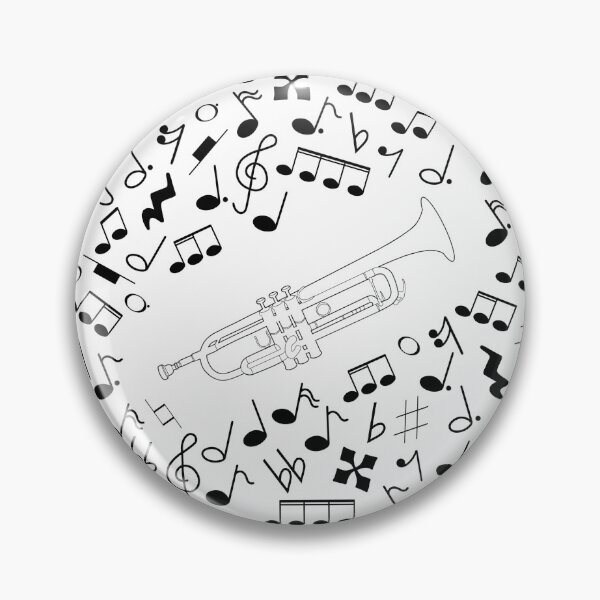 Item preview, Trumpet and Music Notation designed and sold by thatmusiclife.