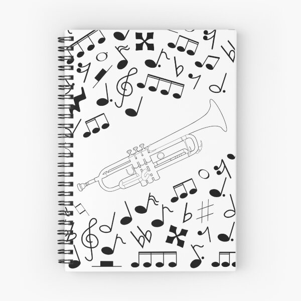 Item preview, Trumpet and Music Notation designed and sold by thatmusiclife.