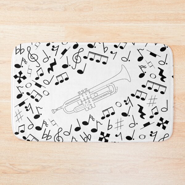 Item preview, Trumpet and Music Notation designed and sold by thatmusiclife.