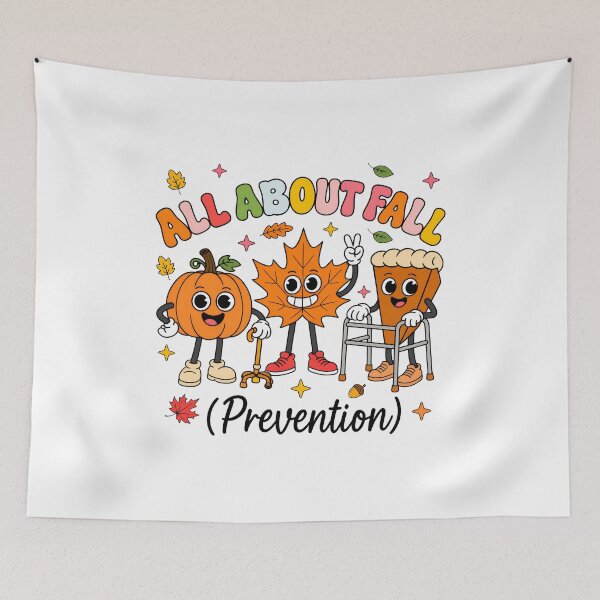 Item preview, Retro All About Fall Pumpkin Leaf Pie Characters Design designed and sold by Dmo3HarkoArt.