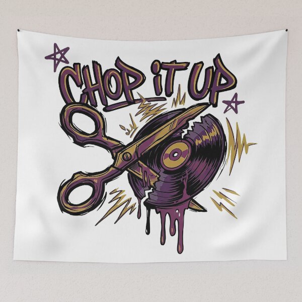 Item preview, Chop It Up — Scissors & Vinyl Graffiti designed and sold by hamza19911991.