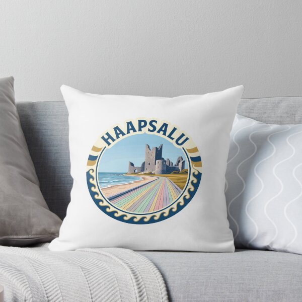Item preview, Haapsalu Estonia Coastal Sticker designed and sold by Imaginarium of Chaos falcon88 .