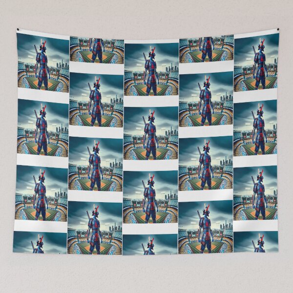 Item preview, Samurai Baseball Superhero Lad designed and sold by HappyCatholicsd.