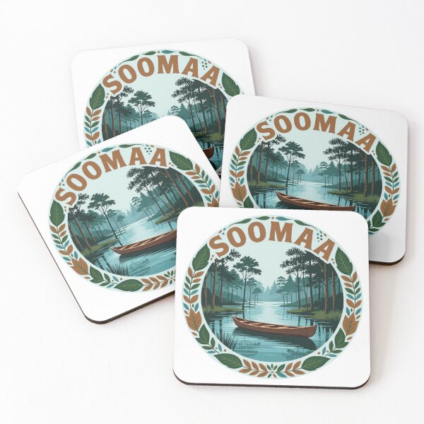 Item preview, Soomaa Estonia Wetland Sticker designed and sold by Imaginarium of Chaos falcon88 .