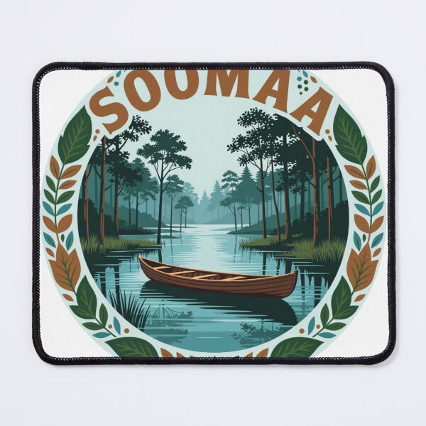 Item preview, Soomaa Estonia Wetland Sticker designed and sold by Imaginarium of Chaos falcon88 .