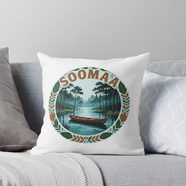 Item preview, Soomaa Estonia Wetland Sticker designed and sold by Imaginarium of Chaos falcon88 .