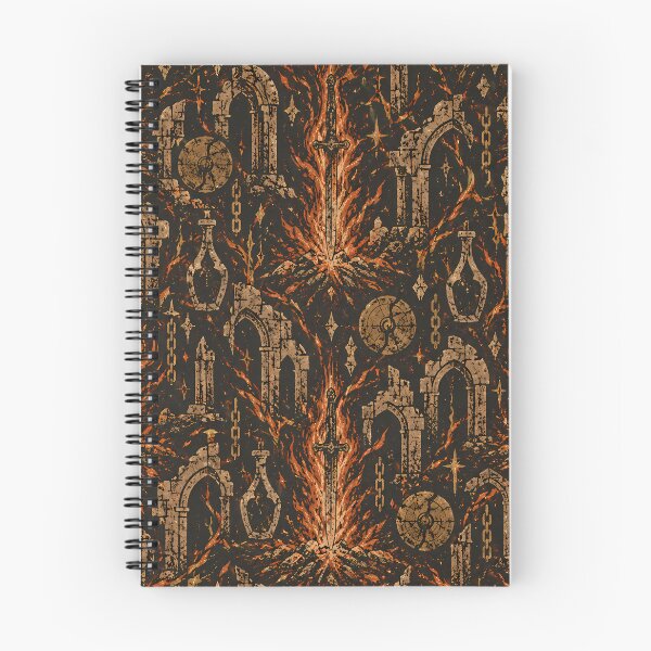 Item preview, Bonfire Ember Textile designed and sold by agearb.