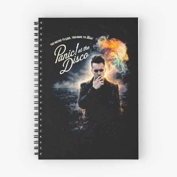 Item preview, Panic At The Disco Too Weird to Live Too Rare to Die Halftone Rock Art designed and sold by henrycooper28.