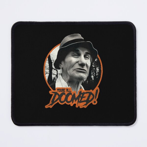 Item preview, Funny Sarcastic Old Man Doomed Warning Badge designed and sold by AnneMeaux.