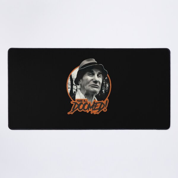 Item preview, Funny Sarcastic Old Man Doomed Warning Badge designed and sold by AnneMeaux.