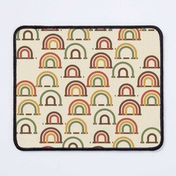 Item preview, Nested Arch Columns Heavy-Line 1970s Portal Pattern designed and sold by KungPowUnicorn.