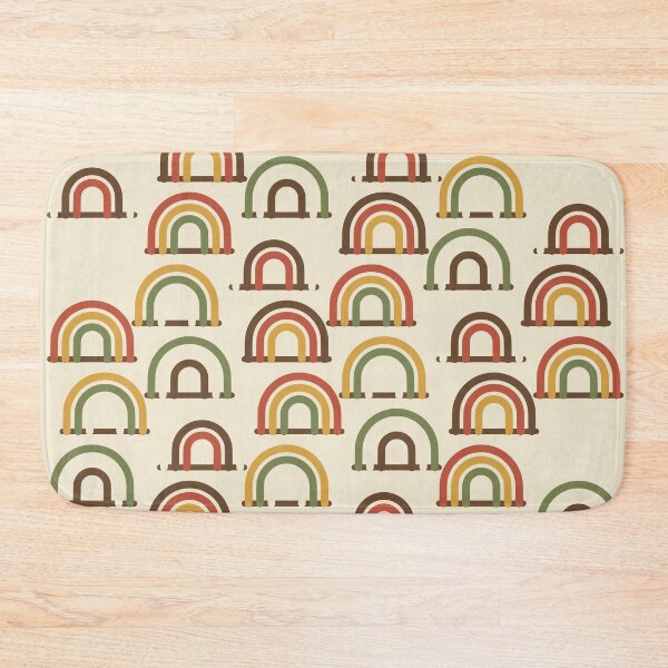 Item preview, Nested Arch Columns Heavy-Line 1970s Portal Pattern designed and sold by KungPowUnicorn.