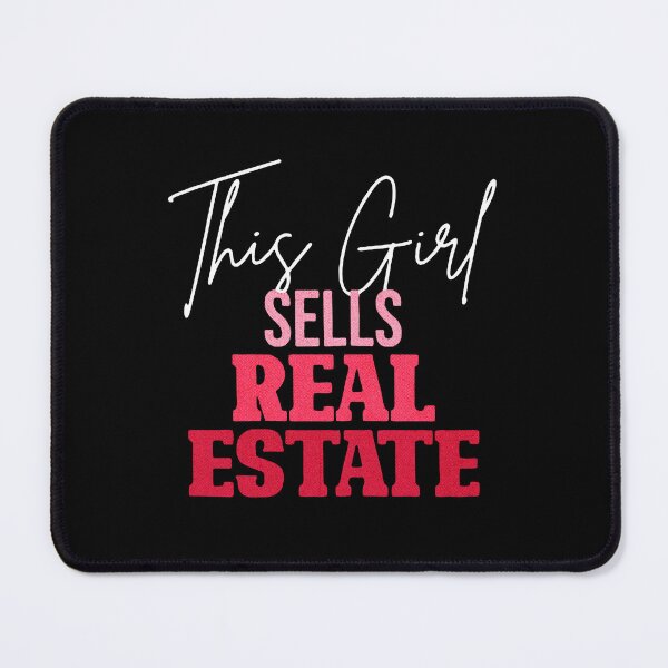Item preview, This Girl Sells Real Estate Realtor Career Pride Art designed and sold by sandylel.