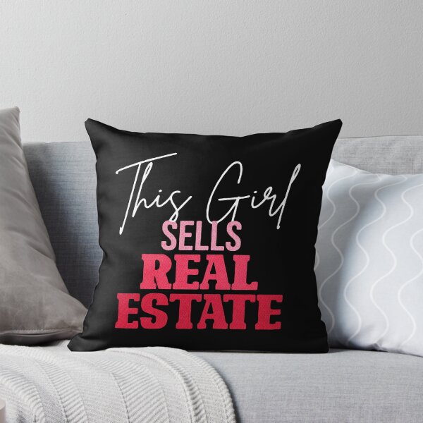 Item preview, This Girl Sells Real Estate Realtor Career Pride Art designed and sold by sandylel.
