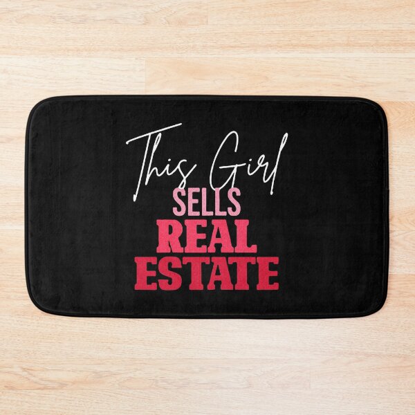 Item preview, This Girl Sells Real Estate Realtor Career Pride Art designed and sold by sandylel.