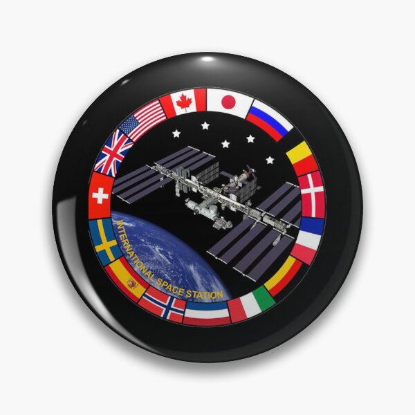 Item preview, International Space Station Astronaut Flight Badge designed and sold by AnneMeaux.
